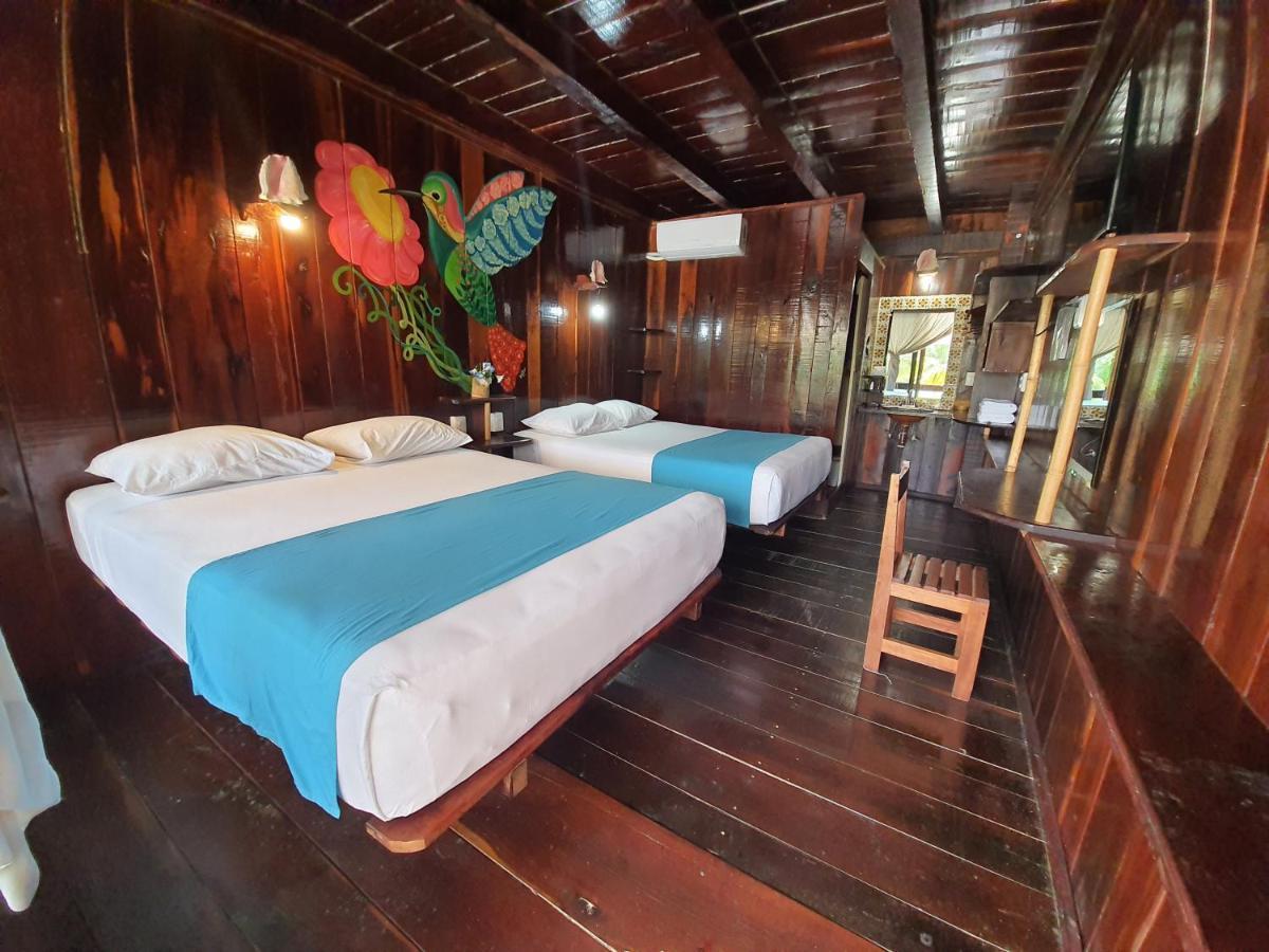 Eco Cabanas Bluekay Hotel Mahahual Ngoại thất bức ảnh