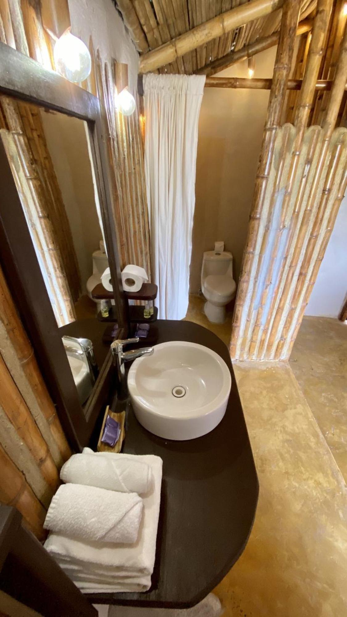 Eco Cabanas Bluekay Mahahual Phòng bức ảnh